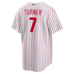 Trea Turner Philadelphia Phillies Nike Youth Alternate Replica Player Jersey - White