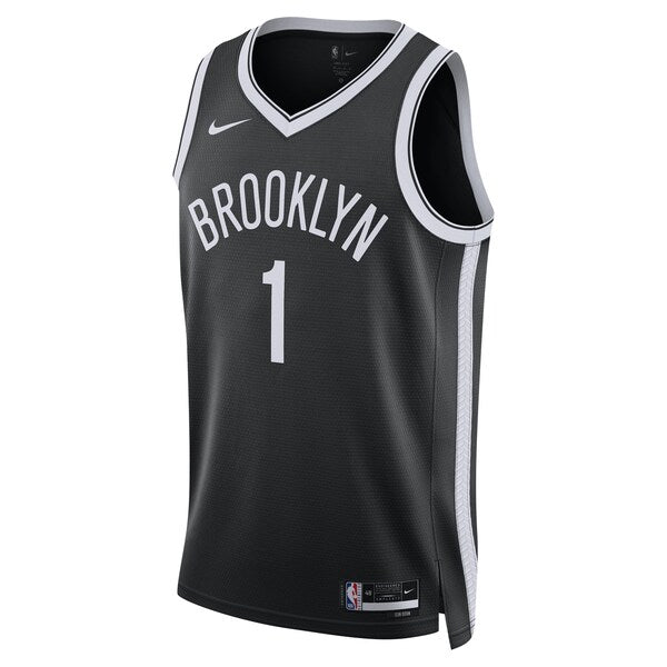Mikal Bridges Brooklyn Nets Nike Unisex Swingman Jersey - Icon Edition - Black