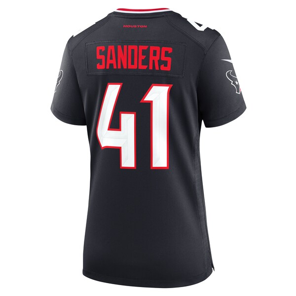 Myjai Sanders Houston Texans Nike Women's Team Game Jersey -  Navy