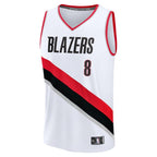 Deni Avdija Portland Trail Blazers  Fast Break Replica Player Jersey - Association Edition - White
