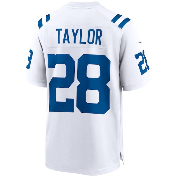 Jonathan Taylor Indianapolis Colts Nike Game Jersey - White/Royal