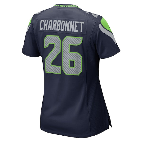 Zach Charbonnet Seattle Seahawks Nike Women's  Game Jersey - College Navy