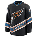 Tom Wilson Washington Capitals  Alternate 50th Anniversary Premium Jersey - Black/Red