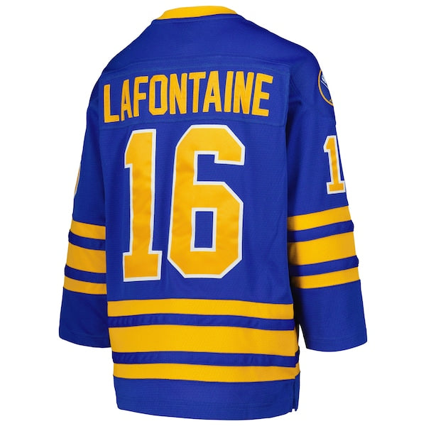 Pat LaFontaine Buffalo Sabres Youth 1992 Blue Line Player Jersey - Royal