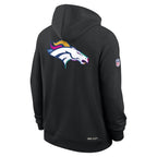 Denver Broncos Nike 2025 NFL Crucial Catch Sideline Standard Issue Dri-FIT Hoodie - Black
