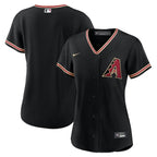 Arizona Diamondbacks Nike Women's Alternate Replica Team Jersey - Black