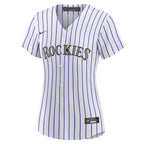 Colorado Rockies Nike Women's Home Replica Team Jersey - White