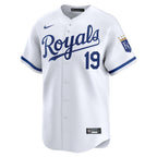 Michael Massey Kansas City Royals Nike Home Limited Player Jersey - White