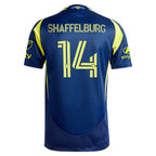 Jacob Shaffelburg Nashville SC adidas 2025 The Heart Of Nashville Kit Authentic Player Jersey - Navy