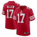Brandon Allen San Francisco 49ers Nike  Game Jersey -  Scarlet