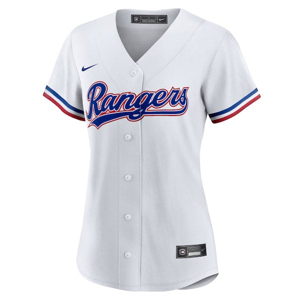 Jake Burger Texas Rangers Nike Women's Home Replica Jersey - White