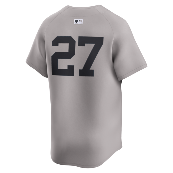 Giancarlo Stanton New York Yankees Nike Road Limited Player Jersey - Gray/White
