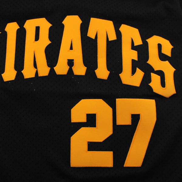Pittsburgh Pirates Kent Tekulve 1982 Cooperstown Collection Authentic Practice Jersey - Black