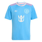 Lionel Messi Inter Miami CF adidas Originals Youth 2025 Third Replica Player Jersey - Blue