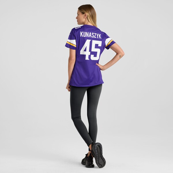 Jordan Kunaszyk Minnesota Vikings Nike Women's  Game Jersey -  Purple