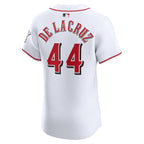 Elly De La Cruz Cincinnati Reds Nike Home Elite Jersey - White