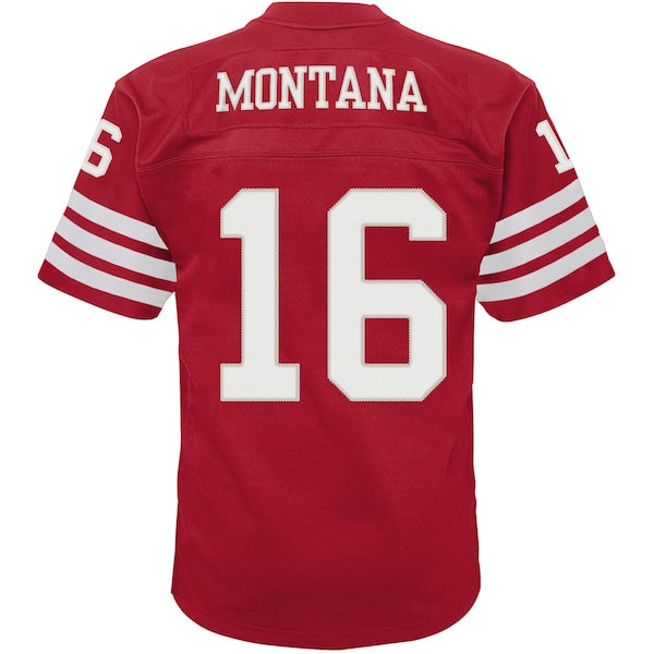 Joe Montana San Francisco 49ers Toddler 1990 Retired Legacy Jersey - Scarlet