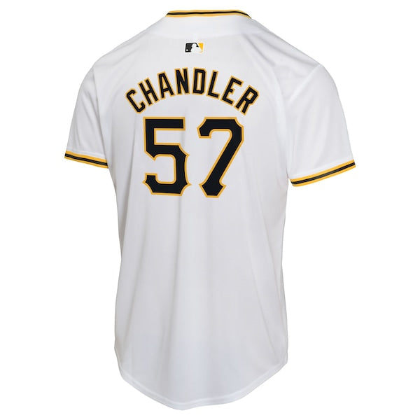 Bubba Chandler Pittsburgh Pirates Nike Youth Home Player Game Jersey - White