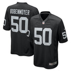 Jacob Bobenmoyer Las Vegas Raiders Nike Game Player Jersey - Black