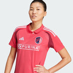 St. Louis City SC adidas Women's 2025 Forever CITY Red Replica Jersey - Red