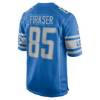 Anthony Firkser Detroit Lions Nike Team Game Jersey -  Blue