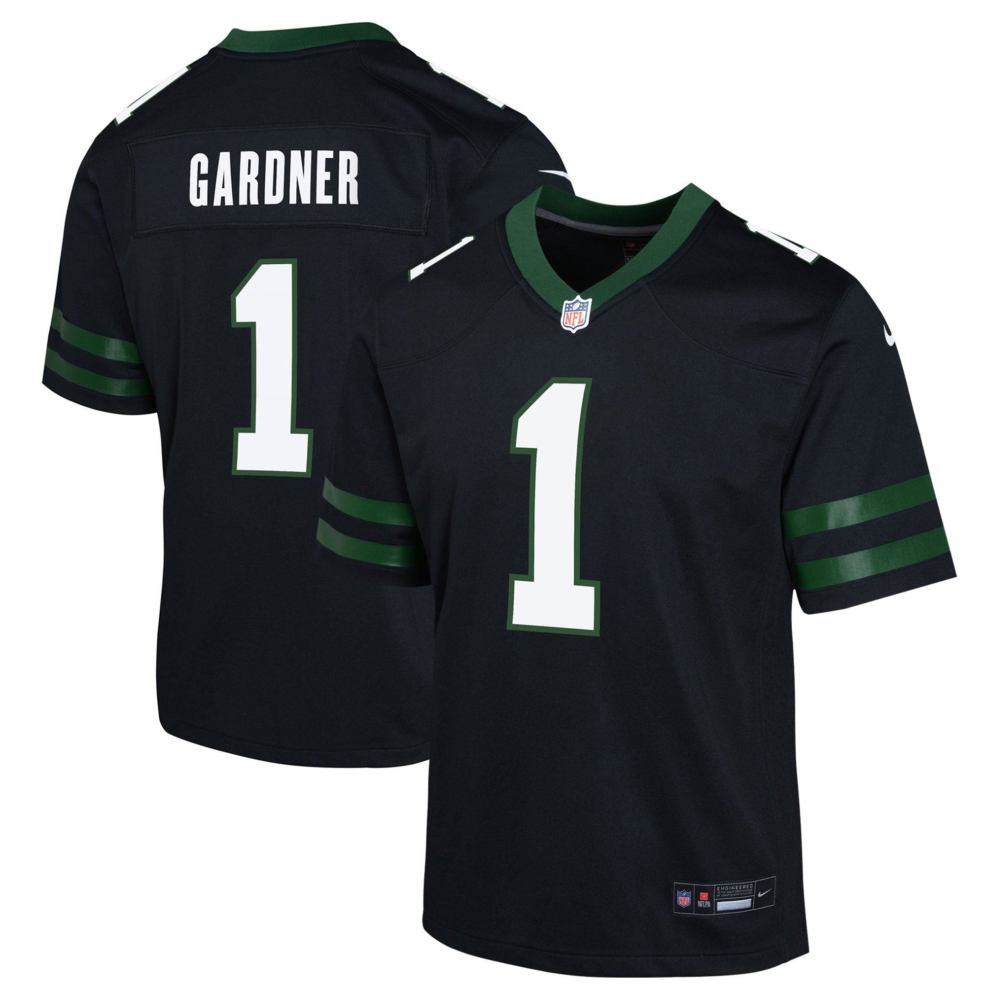 Ahmad Sauce Gardner New York Jets Nike Youth Game Jersey - Legacy Green