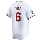 David Fry Cleveland Guardians Nike Home Limited Player Jersey - White