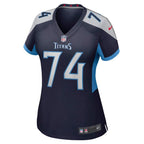 Bruce Matthews Tennessee Titans Nike Women's Retired Player Jersey - Navy/Light Blue
