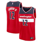 Tre Johnson III Washington Wizards  Youth 2025 NBA Draft First Round Pick Fast Break Replica Jersey - Icon Edition - Red