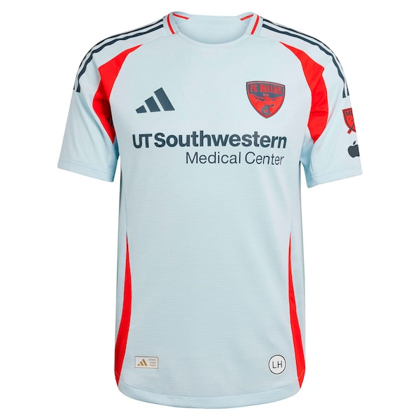 FC Dallas adidas 2025 The Inferno Kit Authentic Custom Jersey - Light Blue