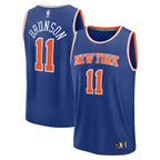 Jalen Brunson New York Knicks  Youth Fast Break Replica Player Jersey - Icon Edition - Blue