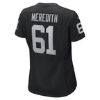 Jordan Meredith Las Vegas Raiders Nike Women's Game Player Jersey - Black