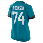 Cam Robinson Jacksonville Jaguars Nike Women's Game Jersey - Teal/Black