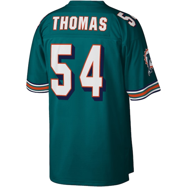 Zach Thomas Miami Dolphins Legacy Replica Jersey - Aqua/Orange/White