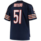 Dick Butkus Chicago Bears Big & Tall 1966 Retired Player Replica Jersey - Navy