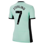 Raheem Sterling Chelsea Nike Women's 2023/24 Third Stadium Replica Player Jersey - Mint
