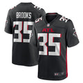 Natrone Brooks Atlanta Falcons Nike Team Game Jersey -  Black