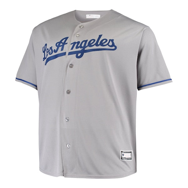 Mookie Betts Los Angeles Dodgers Big & Tall Replica Player Jersey - Gray/Royal/White