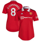 Bruno Fernandes Manchester United adidas Women's 2022/23 Home Team Replica Player Jersey - Red