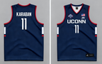 NCAA Men's Basketball : Alex Karaban - National Champions Navy Basketball Jersey
