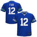 12th Fan Seattle Seahawks Nike Preschool Alternate Game Jersey - Royal