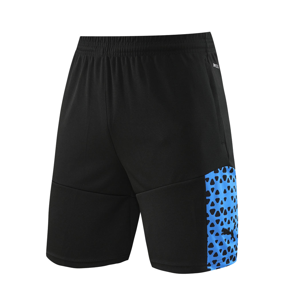 Puma Short Sleeve Training Jersey Set-PD02- Dark Blue/Black