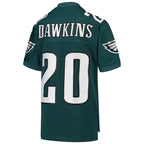 Brian Dawkins Philadelphia Eagles Youth 2004 Legacy Retired Player Jersey - Midnight Green/Black