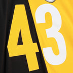 Troy Polamalu Pittsburgh Steelers 2005 Split Legacy Replica Jersey - Black/Gold