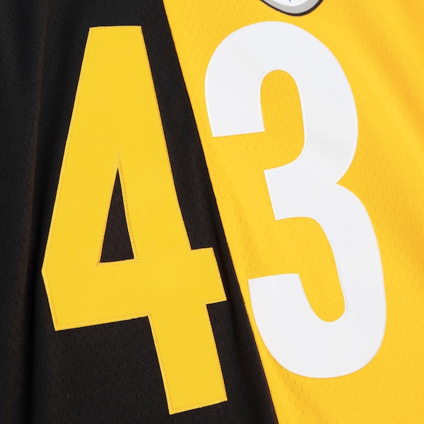 Troy Polamalu Pittsburgh Steelers 2005 Split Legacy Replica Jersey - Black/Gold