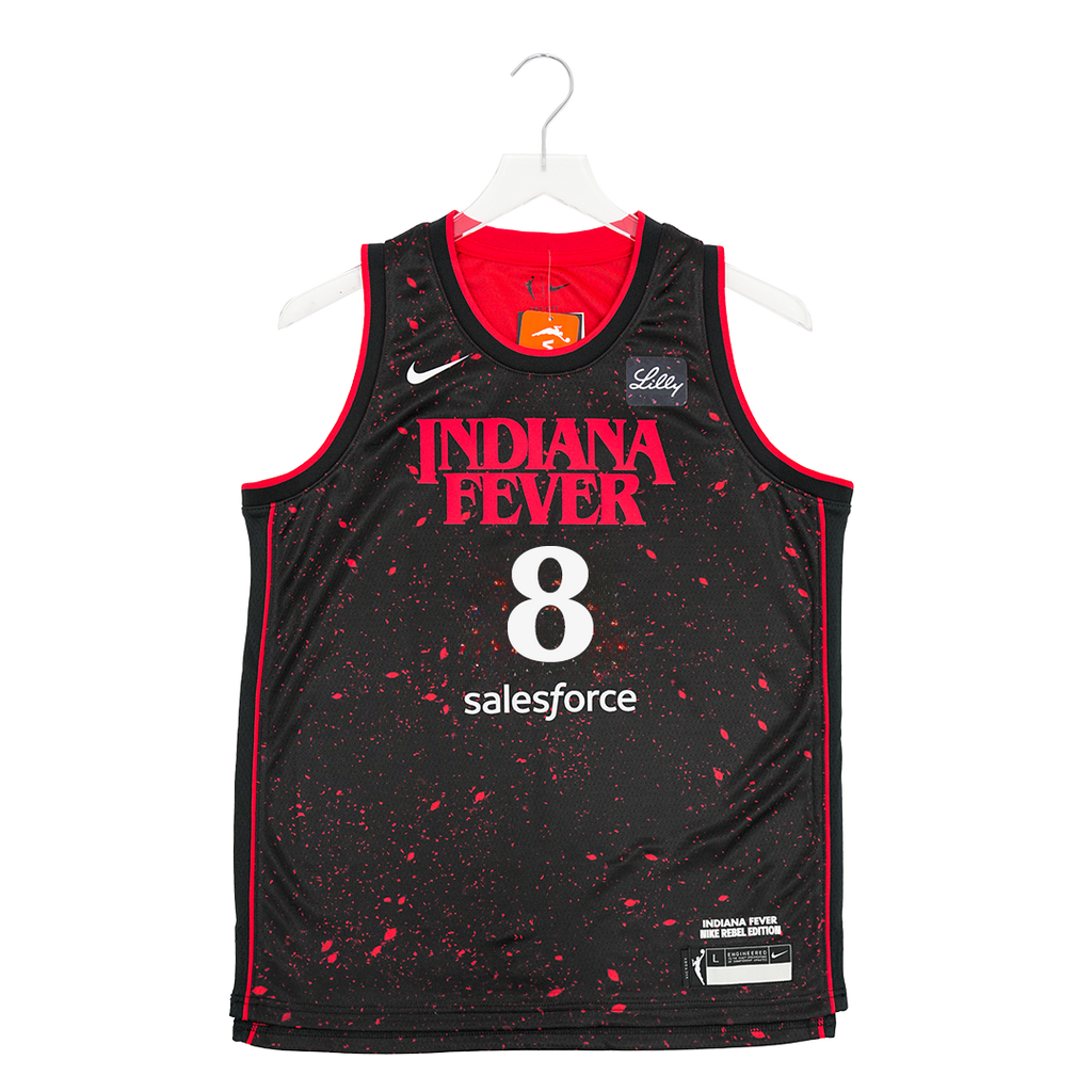 Men's Sophie Cunningham Indiana Fever Nike Stranger Things Victory Jersey - Rebel Edition - Black