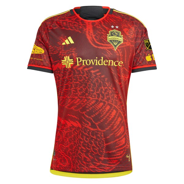 Cristian Roldan Seattle Sounders FC adidas 2024 The Bruce Lee Kit Authentic Jersey - Red