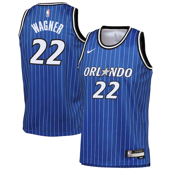 Franz Wagner Orlando Magic Nike Youth Icon Edition Swingman Jersey - Blue