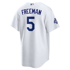 Freddie Freeman Los Angeles Dodgers Youth Nike Home 2025 World Series Champions Replica Jersey - White