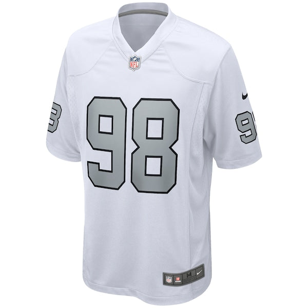 Maxx Crosby Las Vegas Raiders Nike Alternate Game Jersey - White